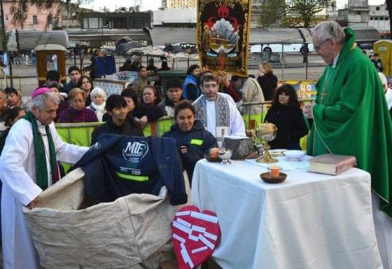 Straatmis in Buenos Aires