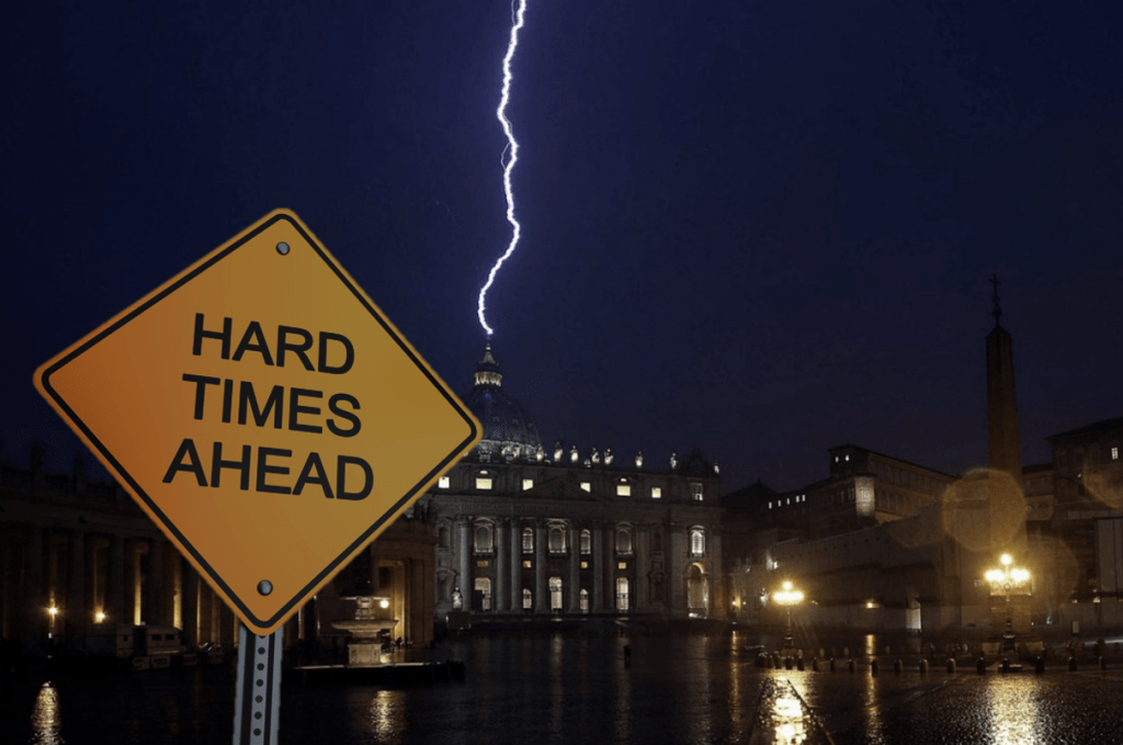 Harde tijden zijn op komst in de Kerk: het is beter zich hier geestelijk op voor te&nbsp;bereiden