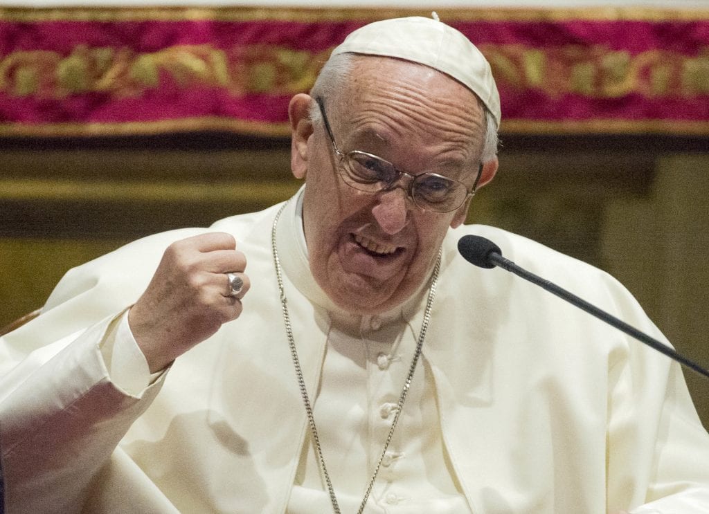 Het was kennelijk een woedende Bergoglio die van Benedictus eiste dat hij zijn naam van het nieuwe boek zou&nbsp;halen