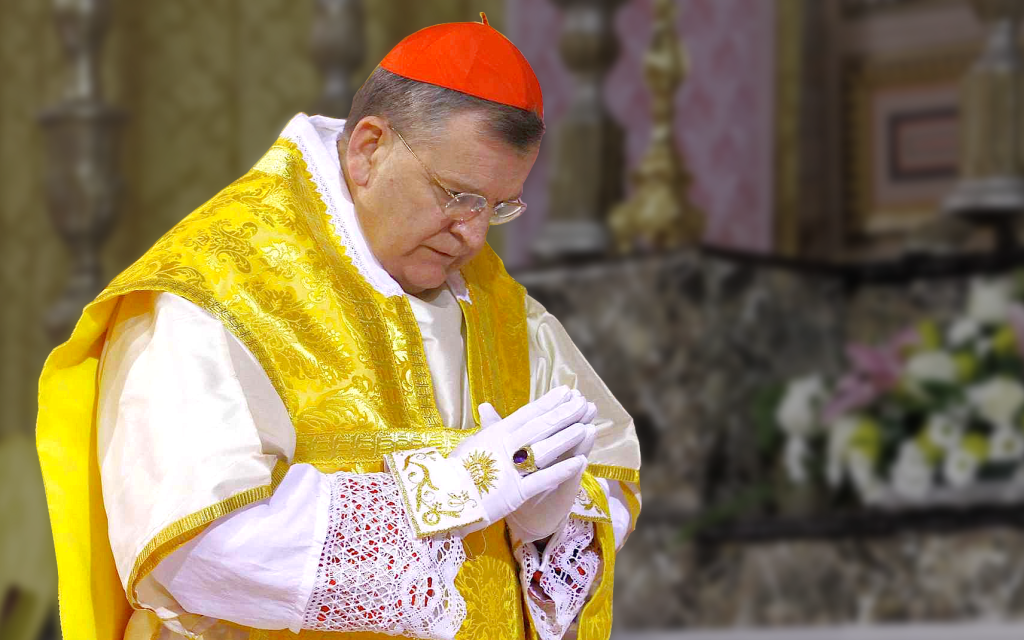 Kardinaal Burke in kunstmatige coma, heeft laatste sacramenten&nbsp;ontvangen