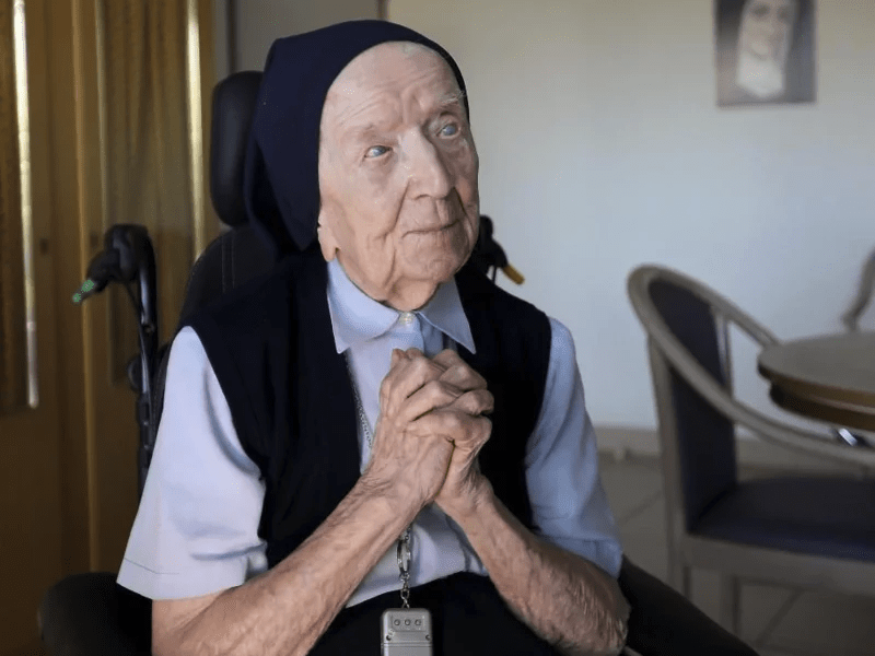 ’s Werelds oudste persoon – zuster André – sterft op 118-jarige&nbsp;leeftijd